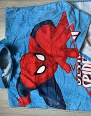 Cape de bain Spiderman bleu