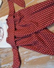 Ensemble body pantalon ceinture et sert tête 