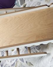 Triangle d escalade + toboggan réversible en bois