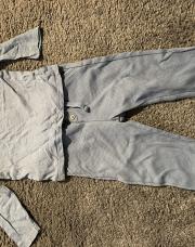 Ensemble bleu (t-shirt lapin) - 24m