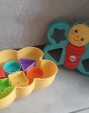 Jeu de formes papillon 