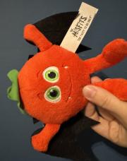 Peluche tomate Halloween