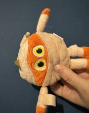 Peluche Orange Halloween