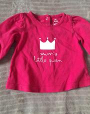 Blouse longue manche couronne 