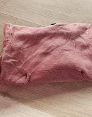 Pull capuche rose 6mois 
