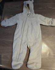 Combinaison chaude crème Baby Gap- 6-12m 