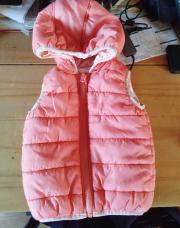 Manteau T86 réversible sans manche rose