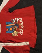 T-shirt manches longues pat patrouille rouge 3A