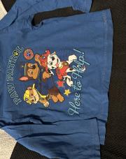 T-shirt manches longues Pat patrouille bleu 3A