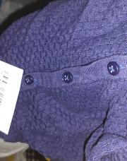 Gilet bleu c&à 4ans 