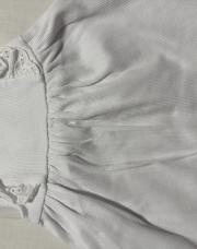 Robe blanche Kiabi 3 mois 