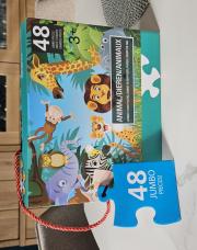 Puzzle animaux 48 pièces 