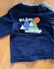 T-shirt bleu marine 12 