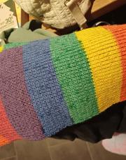 Echarpe neuve faite main