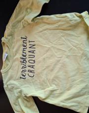 Blouse jaune 24 mois