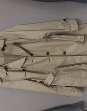 Veste longue beige foncé L