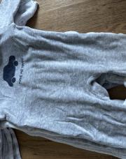 Pyjama velour gris voiture make me happy 62cm 