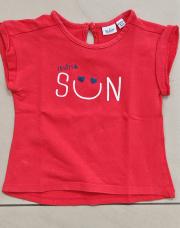 T-shirt rouge 18 mois 