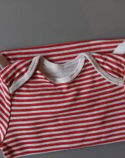 Body ligné rouge t80 c&a