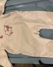 Pyjama rose mouton 3mois 60cm