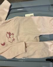 Pyjama rose mouton 3mois 60cm