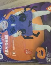 Déguisement combi araignée 18 mois