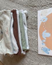 Lot 7 bodys longues manches 6 mois 