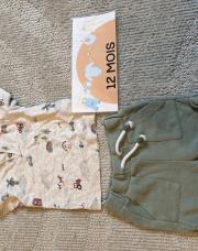 Ensemble 2 pièces 12 mois été (c&a)