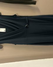 Robe bleue canard taille L H&M étiquette 