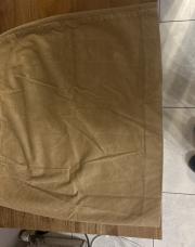 Jupe en suédine beige C&A taille 42