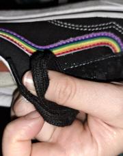 Basket vans arc en ciel 34.5