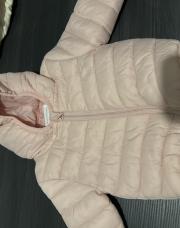 Veste doudoune rose 0-3 mois