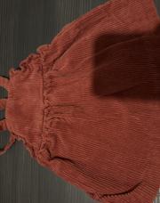 Robe couleur « rouille » kiabi 3 mois