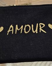 Trousse noire Amour 