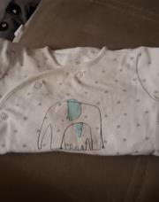 Pyjama blanc éléphant 3m