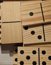 Domino géant en bois