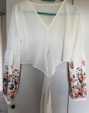 Blouse avec manche fleur SHEIN TM 