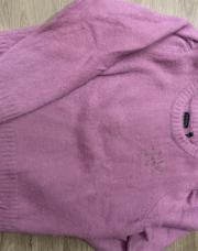 Pull Ikks mauve 6 ans