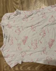 TEE shirt kiabi chat rose 6a 