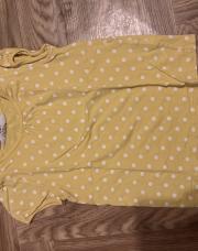 TEE shirt jaune pois H&M 4/6a