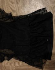 Blouse noir kiabi pois 5a 