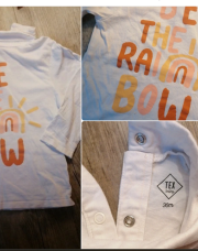 Sous-pull blanc - Be the rainbow - 36 mois