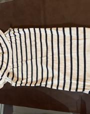 Robe ligne noir et blanc kiabi 5a 