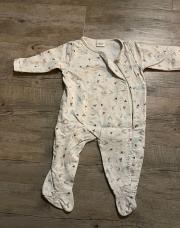 Pyjama 1 pièce - blanc à différents motifs - TAO - 68