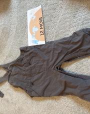 Salopette 12 mois obaibi 