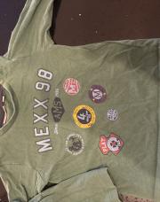 T shirt longue manche mexx vert 9-12  