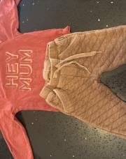 Ensemble noppies + Kiabi 80 cm 