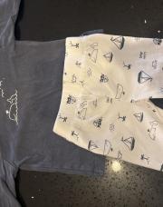 Ensemble baleine 68 cm 