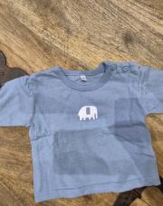 T shirt bleu elephant zeeman 56