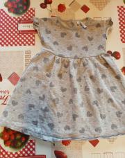 Robe grise taille 23mois